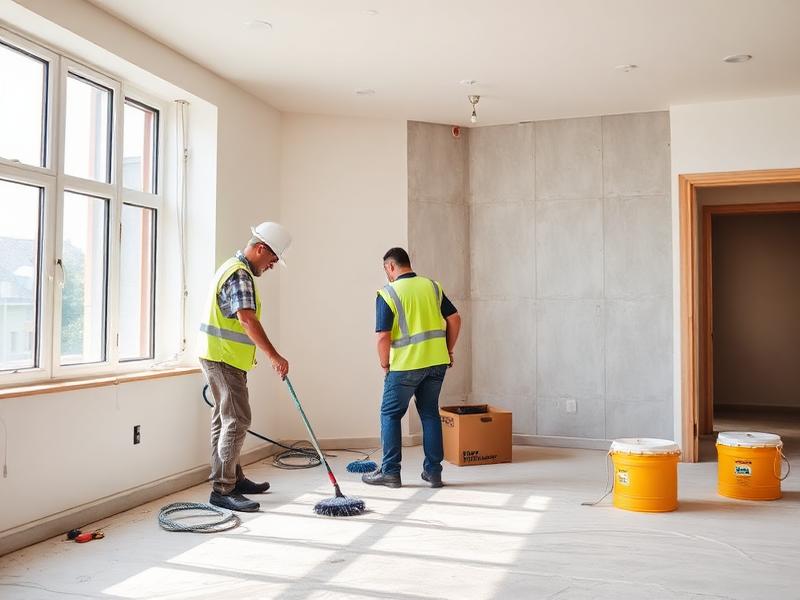 Baureinigung Wien – Gründliche Baureinigung nach Renovierung oder Neubau.